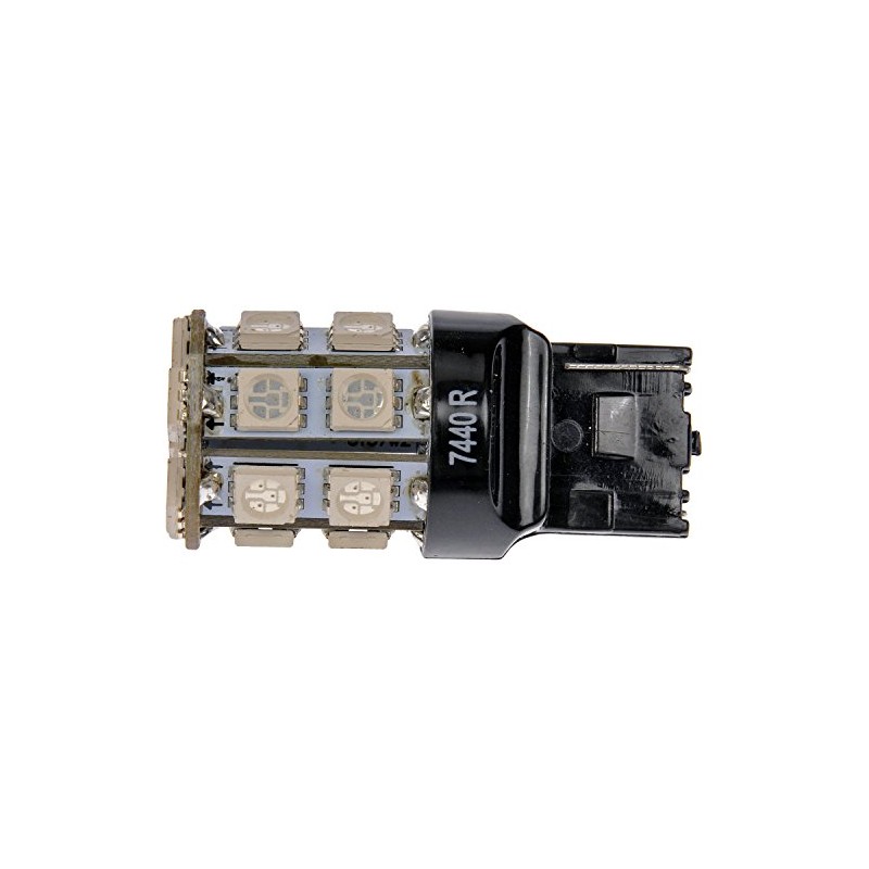 Dorman 7440R-SMD 7440 Red 5050SMD 20LED Bulb Compatible with Select