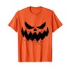 Pumpkin Jack O Lantern Face Jackolantern T-Shirt