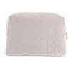 GUESS Large Top Zip Cosmetic Bag Light Pink, light pink