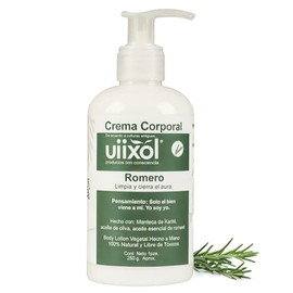 UIIXOL Crema Corporal de Romero 100 Natural  Limpia y cierra el Aura  Hidratacin Profunda con Manteca de Karit  Aroma nico de Aceites Esenciales  250 