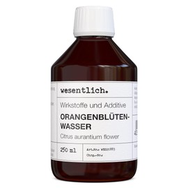 Orange Blossom Water 250 ml for Making Cosmetic Products wesentlich.