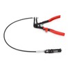 Flexible Wire Hose Clamp Plier Steel RustProof Red Black Automobile