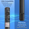 for TCL-Google-TV-Remote Control Replacement,RC813 Compatible with TCL Smart TVs QM8/QM7/S5/S4/S3/Q7/Q6/Q5