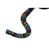 Cinelli Logo Velvet Handlebar Tape, Multicolor