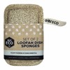 Ever Eco Loofah Dish Sponges, 2 Pack