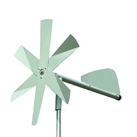 18 in Eco-Friendly Windmill Mole Chaser with Ball Bearing Shaft