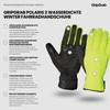 GripGrab Polaris 2 Waterproof Winter Cycling Gloves Primaloft Lined Rain