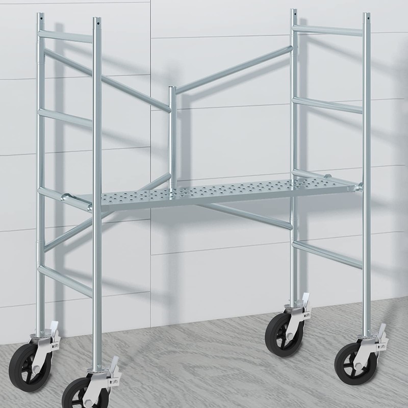OK5STAR 8 Inch Scaffolding Wheels, Set of 4 Scaffold Caster