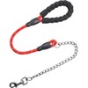 SEPXUFORE Chewproof Dog Leash, 3 FT * 1/2" Strong Nylon