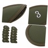 Kisangel 12pcs Fake Leather Golf Iron Covers Thick PU Club