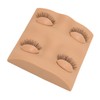 Lash Mannequin Head 2 Pairs Removable Replacement Eyes 3D Simulation