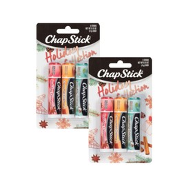 ChapStick Holiday Collection Trio, Includes Holiday Cocoa, Holiday Cinnamon, and Holiday Crème, 0.15 oz Each (Pack of 2)