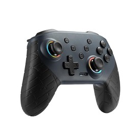 BINBOKPLAY Switch Controller, Switch Controller Compatible with Switch/Switch Lite, Wireless Gamepad with LED Colors/Motion Control/Dual Vibration/Turbo