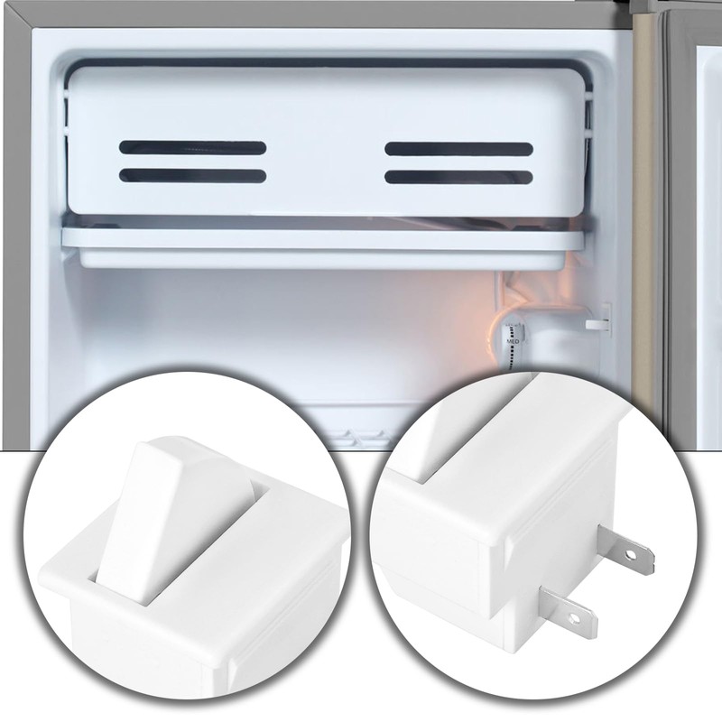 VGOL 2 Pack 5A 125V 2 Pin Fridge Freezer Door