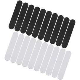 POFET 20pcs Hat Size Reducer Foam Hat Sizer Reducing Tape Cap Sweat Band for Cloche hat, Baseball Cap, Peaked Cap, Sun Helmet Top Hat (Black and White)