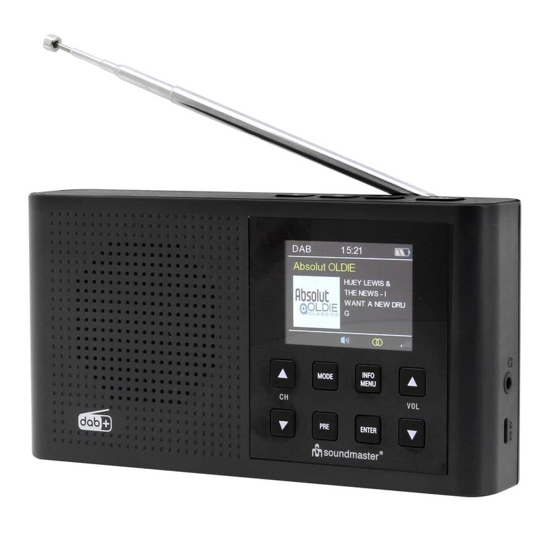 Soundmaster DAB165 Portable Analog & digital Black