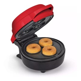 Bella Mini Maquina Para Hacer Donas Bella Roja 3 Donas