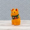 Yakushi Kiln Maneki Neko (Yellow, Small), Lucky Dzukushi (Includes Lucky