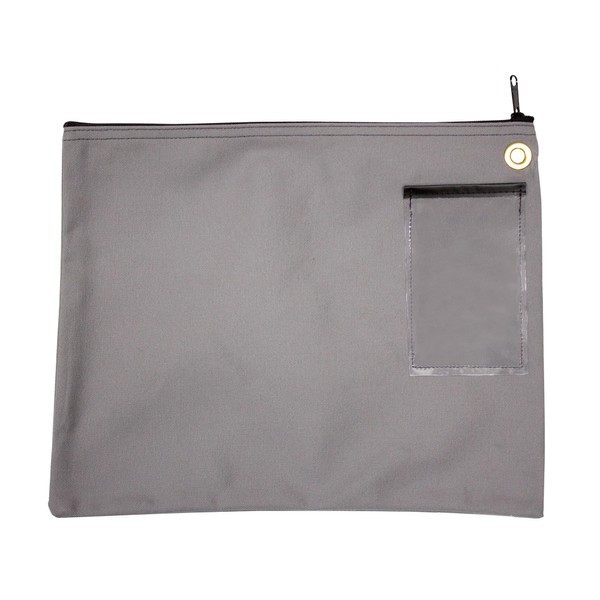 Cardinal bag supplies Interoffice Transit Mailbag, Canvas Envelope,14x11 (Gray)