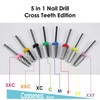 C & I 5 in 1 Multi-Function Tapered Shape Nail