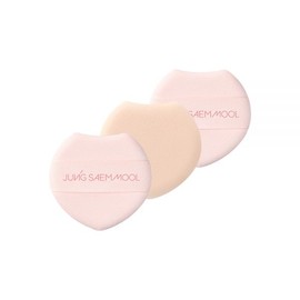 Jeongsaemmul JUNGSAEMMOOL Cushion Blush Puff Artist Close-up Makeup Accessories 3pcs / 정샘물 쿠션 블러쉬 퍼프 아티스트 밀착 메이크업 소품 3매입