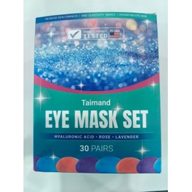 Under Eye Patches (30 Pairs), Under Eye Mask for Puffy Eyes, Dark Circles,Bags and Wrinkles with Collagen, Relieves Pressure and Reduces Wrinkles, Color
