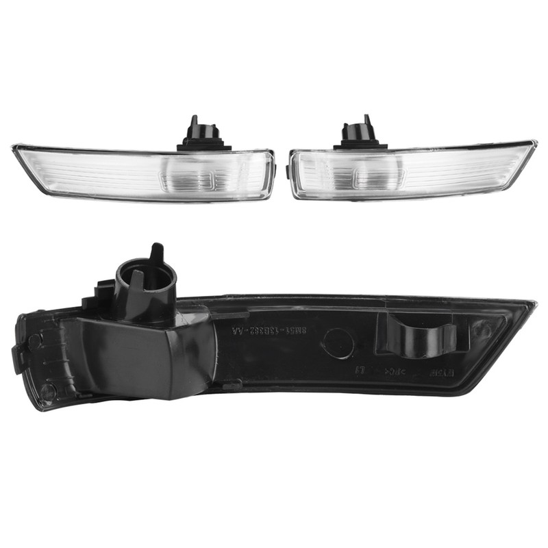 Pair of Wing Mirror Indicator Turn Signal Light Lens Cover