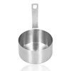 Stainless Steel Measuring Cup Square Handle Measuring Spoon with Scale