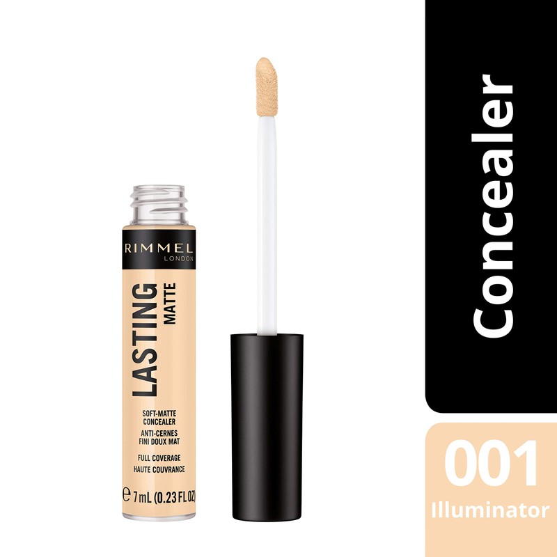 RIMMEL Lasting Soft Matte Concealer No. 001 Illuminator 7 ml