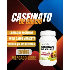 Caseinato Calcio Livenature Maracuyá 300 Gramos