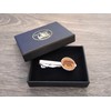 Bear Tie Clip, Wooden Tie Bar, Mens Necktie Clasp Clip