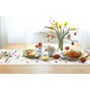 FurniGift Easter Table Runner 13x72 Inch - Natural Linen with
