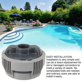 Anschluss Chlorspender, 43-mm-Anschluss Chlorspender aus Kunststoff, Ersatzzubehöranschluss P03821