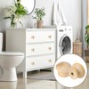 Mozeat Lens 20 Pcs 1.1 Inch Round Wood Cabinet Knobs