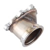 5 Bolt 2.5in Adapter Turbo Downpipe Flange Fit for GT25