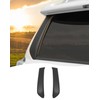 Hoolcar for 4Runner Matte Black Tailgate Door Window Pillar Posts
