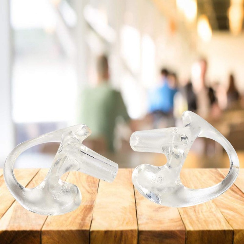 Transparent Ear Mould, Soft Comfortable Gel Ear Mould Replacement for