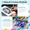 100 Pcs Tattoo Transfer Paper, Professional Level A4 Thermal Stencil