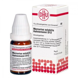 DHU Mercurius solubilis Hahnemanni D12 Spreading Balls 10 g Globules