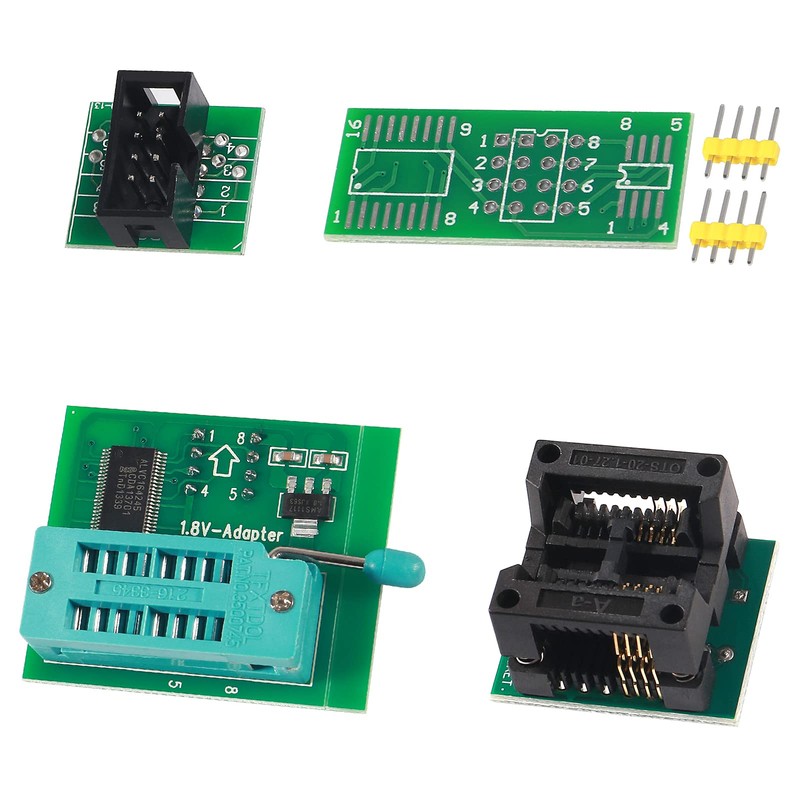 Dealikee SOIC8 SOP8 Test Clip EEPROM Flash BIOS USB +