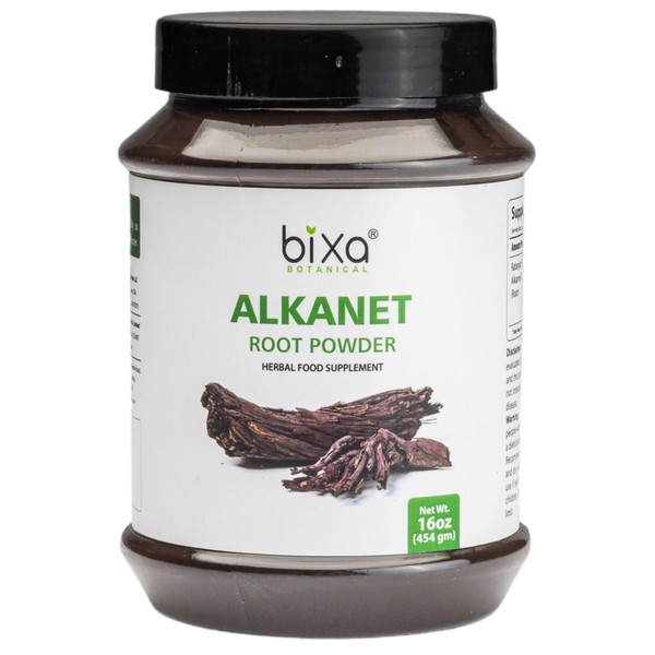 Bixa Botanical - Polvo de raíz de Alkanet (Ratanjot/Arnebia Nobilis)
