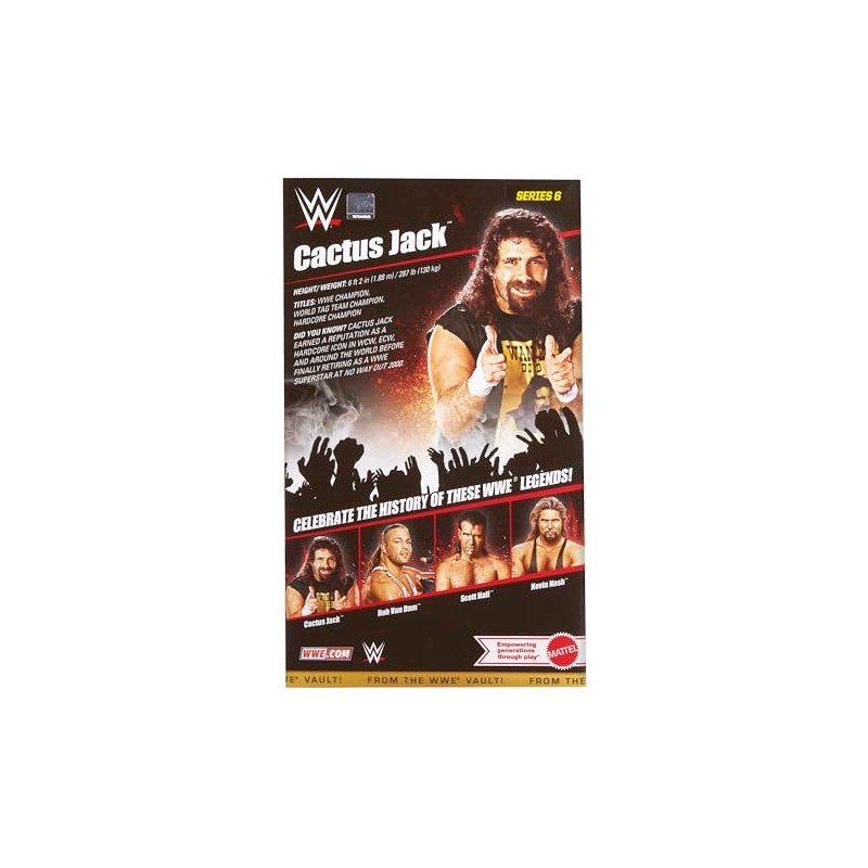 WWE Cactus Jack (Barbed Wire 2x4) from The Vault Ringside