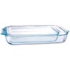 Pyrex Bakeware 2-Quart Oblong Baking/Serving Dish, Clear, 2 QT