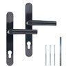 Premium Handle Set DHS 92 mm - Plate Width 32