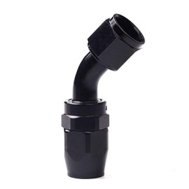 BLACKHORSE-RACING 12AN 12 Ft Universal Premium Braid Stainless Steel Fuel Line Filler Feed Hose W/6pcs Rotary Swivel Hose Ends Kit