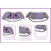 Bunny Animal Plush Comfortable Sleep Eye Mask (Purple Bunny)