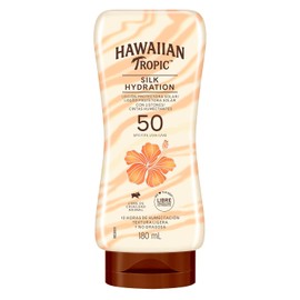Hawaiian Tropic Silk Protector Solar 50 FPS Loción de 180ml