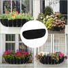 3PCS Planter Basket Liner Felt Fabric Window Box Liner Replacement