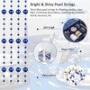 50Pcs Floating-Look Pearl Strings for Floating Candles, Faux Pearls for