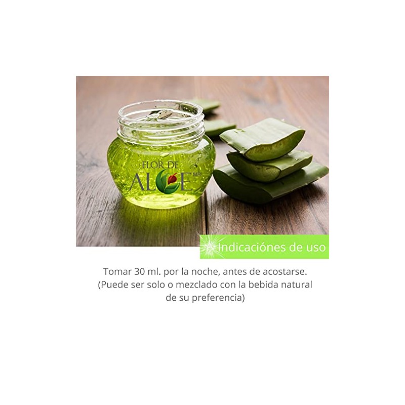Flor de Aloe Jugo de Aloe Vera 100 Natural, Recomendado